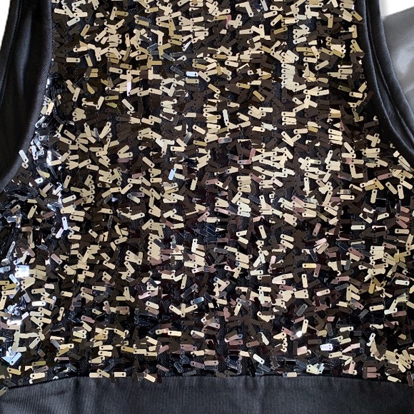 Badgley Mischka Mark And James LBD Cocktail Formal Party Bling Badgley - Picture 9 of 12